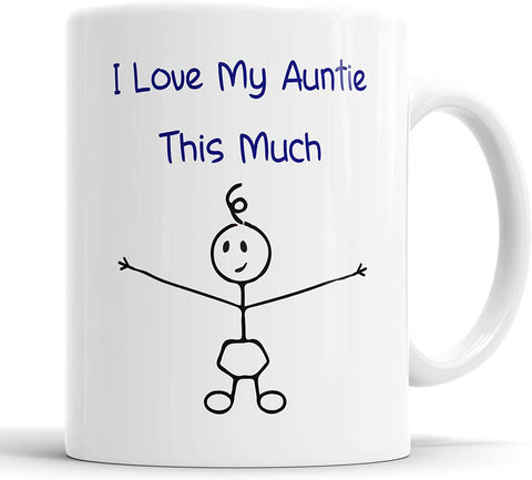 I Love My Auntie This Much Boys Mug