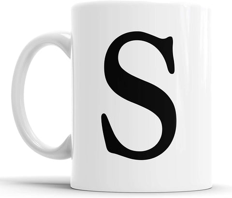 Alphabet Mug Letter Mugs Letter S)