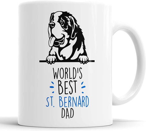 World's Best St Bernard Dad Mug
