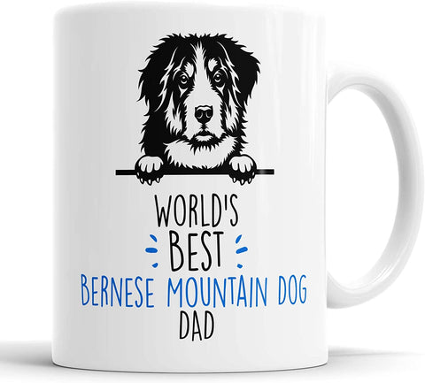 Bernese Mountain Dog Mug World's Best Bernese Mountain Dog Dad Mug