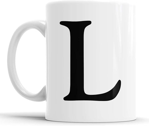 Alphabet Mug Letter Mugs (Letter L)