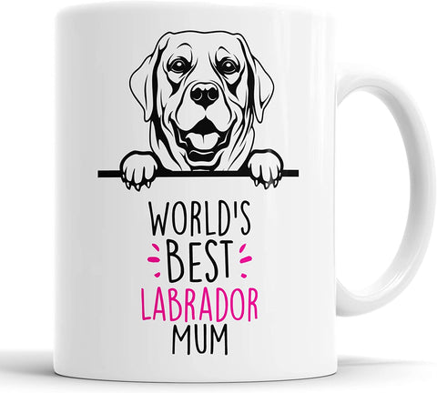 Labrador World's Best Mum Mug