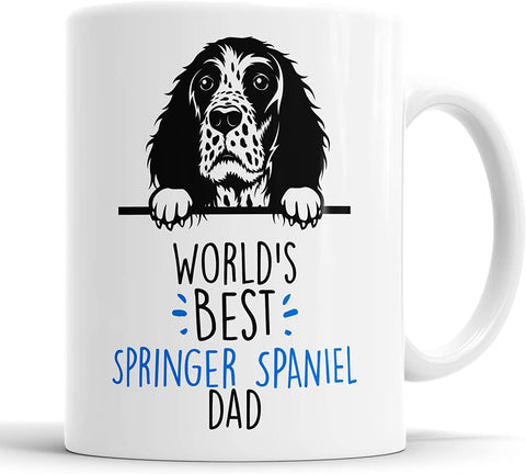 Springer Spaniel World's Best Dad Mug