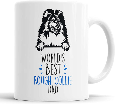 World's Best Rough Collie Dad Mug