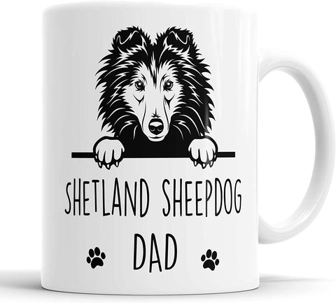 Shetland Sheepdog Dad Mug