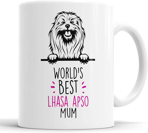 World's Best Lhasa Apso Mum Mug