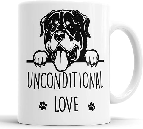 RottweIler Unconditional Love Mug