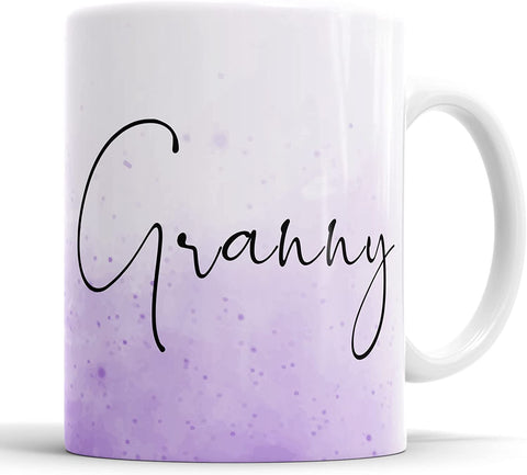 Granny Mug Watercolour Mug