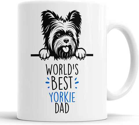 Yorkie World's Best Dad Mug