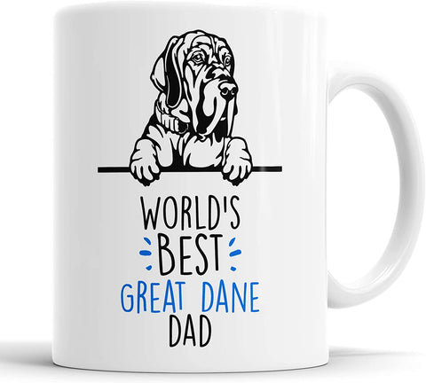 Great Dane World's Best Dad Mug