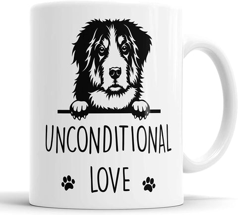 Bernese Mountain Dog Mug Bernese Mountain Dog Unconditional Love Mug