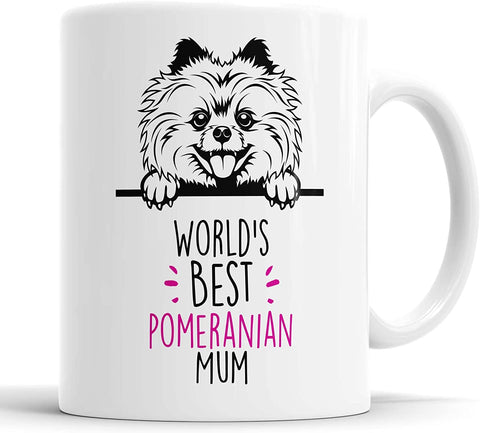 World's Best Pomeranien Mum Mug