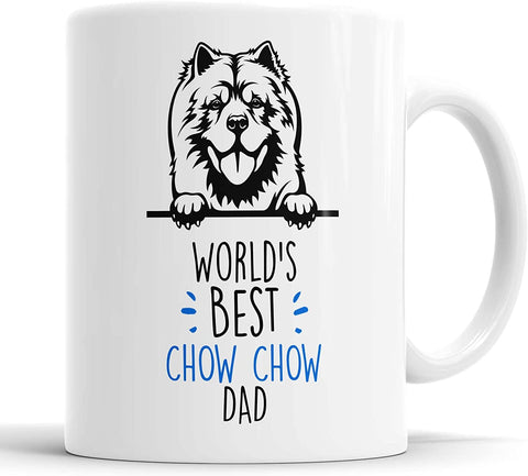 World's Best Chow Chow Dad Mug