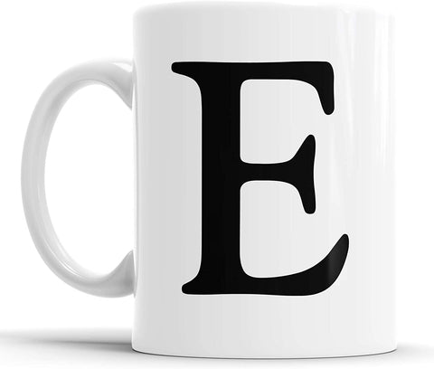 Alphabet Mug Letter Mugs (Letter E)