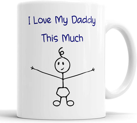 I Love My Daddy This Much Boys Mug