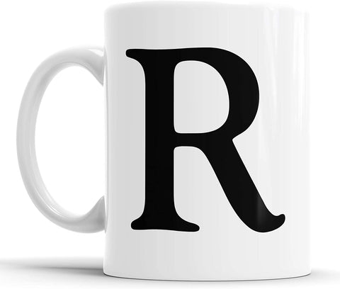 Alphabet Mug Letter Mugs Letter R)