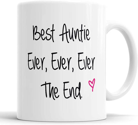 Best Auntie Ever Ever Ever The End Mug