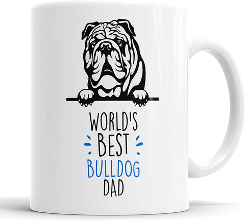 Bulldog Mug World's Best Bulldog Dad Mug