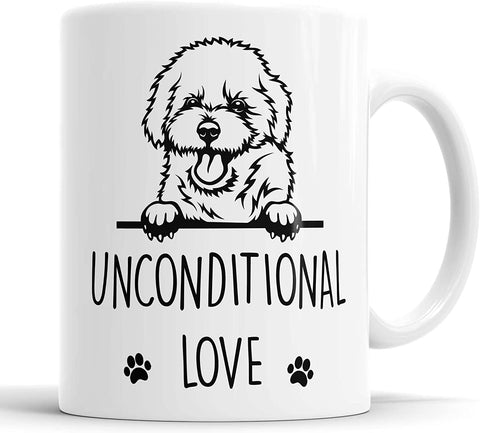 Bichon Frise Mug Bichon Frise Unconditional Love Mug