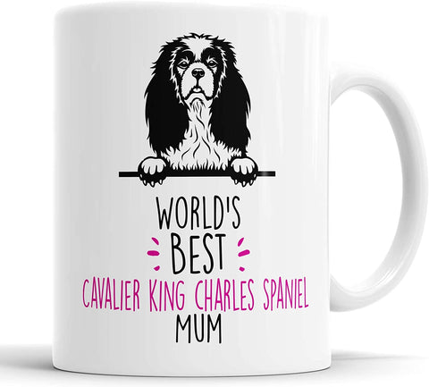 World's Best Cavalier King Charles Spaniel Mum Mug