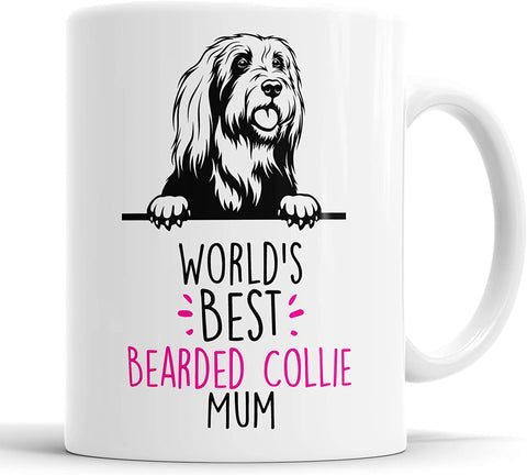 Bearded Collie World's Best Mum Mug