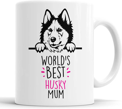 Husky World's Best Mum Mug