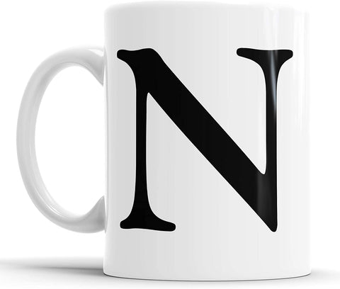Alphabet Mug Letter Mugs (Letter N)