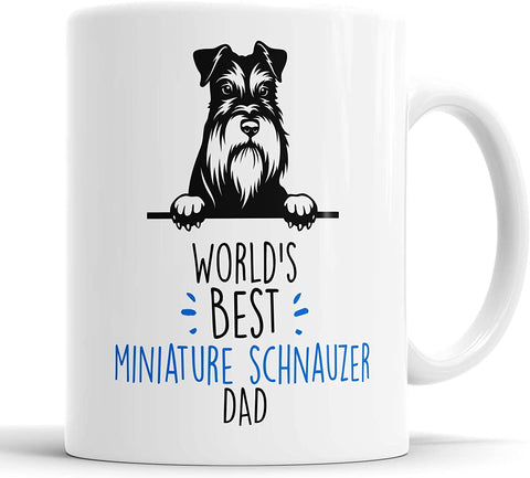 World's Best Miniature Schnauzer Dad Mug