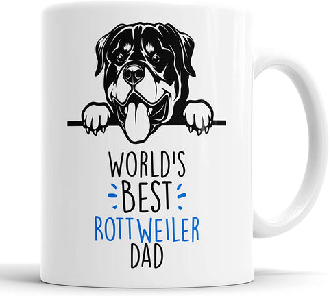 Rottweiler World's Best Dad Mug