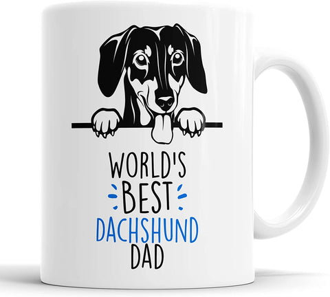 Dachshund World's Best Dad Mug