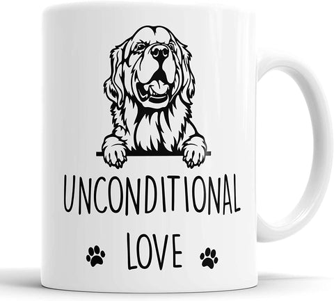 Golden Retriever Unconditional Love Mug