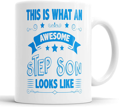 This Is What An Awesome Step Son Looks Like Mug