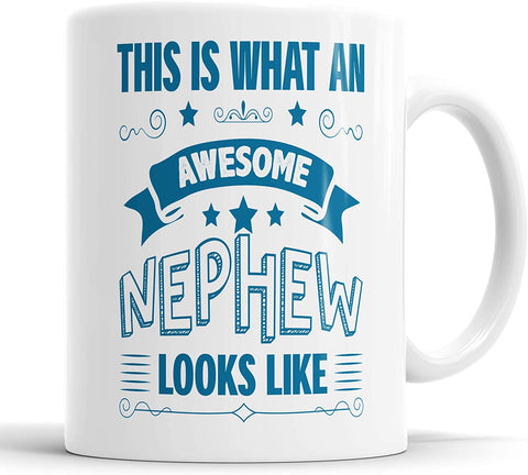 This Is What An Awesome Nephew Looks Like Mug