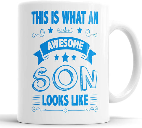 This Is What An Awesome Son Looks Like Mug
