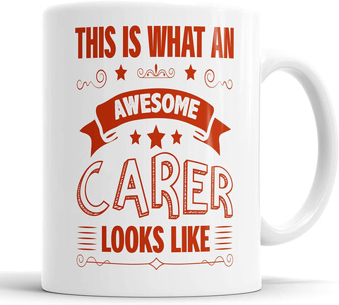 This Is What An Awesome Carer Looks Like Mug