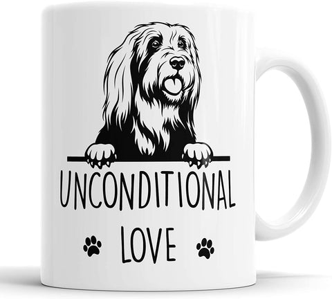 Bearded Collie Unconditional Love Mug