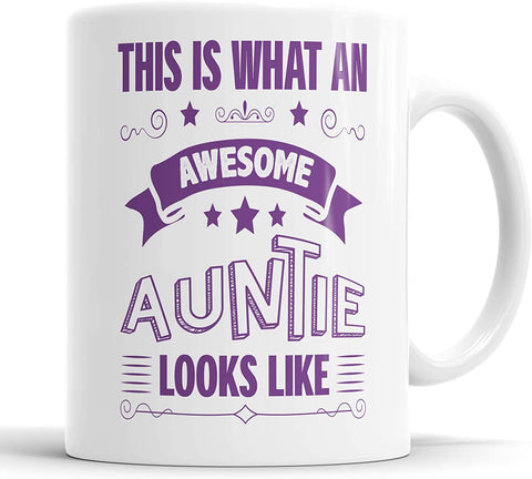 This Is What An Awesome Auntie Looks Like Mug