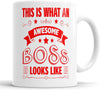 This Is What An Awesome Boss Looks Like Mug