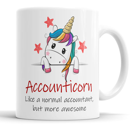 Accounticorn Mug Accountant Unicorn