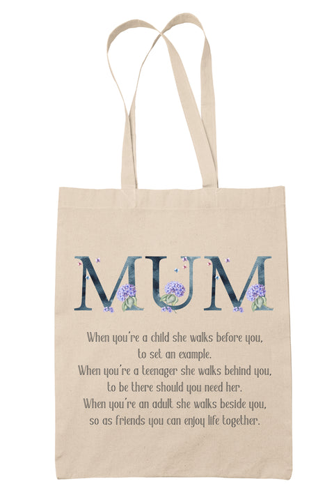 Mother's Day Poem Tote Bag