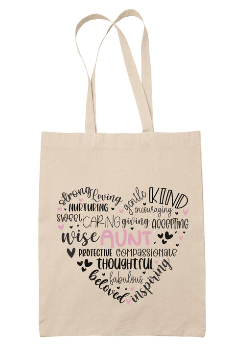 Strong Loving Aunt Tote Bag