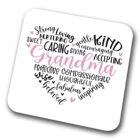 Strong Loving Grandma Coaster