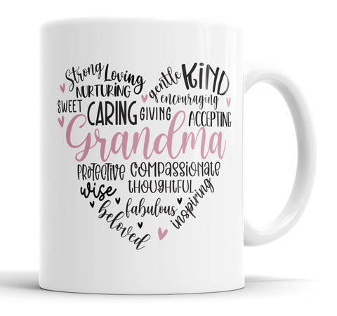 Strong Loving Grandma Mug