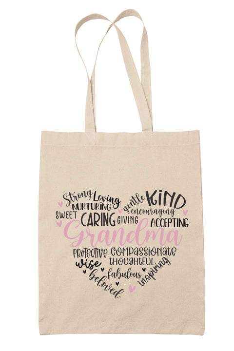 Strong Loving Grandma Tote Bag