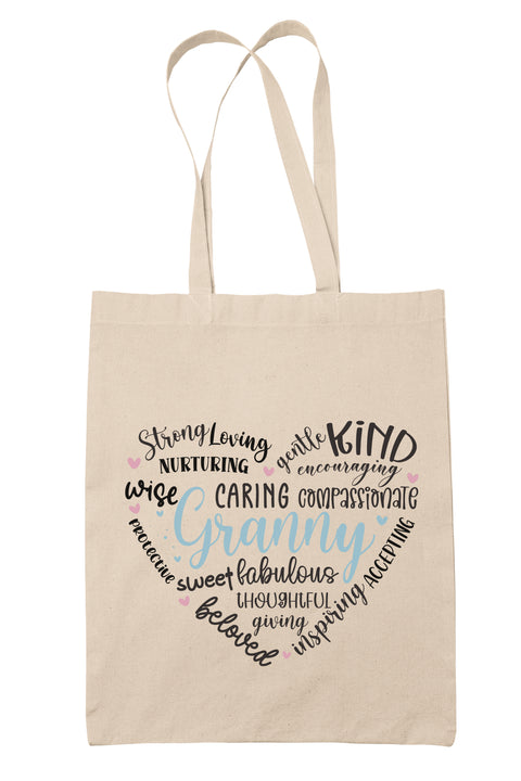 Strong Loving Granny Tote Bag