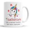 Teachercorn Mug Teacher Unicorn